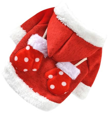 Sosoport Haustierkleidung - Weihnachts-hundepullover Strick-Hoodie Outfit Hundebekleidung Größe XL