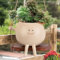 Aishkimo Swing Face Planter Pot, Hanging Resin Flower Head Planters, Face Planters Pots Head for Indoor, Outdoor, Swinging Plant Pot Decor, Succulent Planter