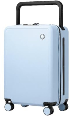 ASHSDI Koffer Reisekoffer Trolley Handgepäck, Breiter Griff, Luxuriöses Design, Rollender Reisekoffer, PC-Hartschale Boardcase Handgepäck (Color : D, Size : 20-inch)