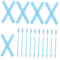 KONTONTY 5 Sets Mini Ski Mini Ski Und Skistöcke Zubehör Für Puppen Puppenhaus Ski Zubehör Mini Zubehör Mini Puppenhaus Ski Mini Ski Für Puppenhaus Mini Puppenhaus Zubehör