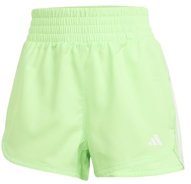 Adidas Damen Shorts Pacer Training 3-Stripes Woven High-Rise Shorts
