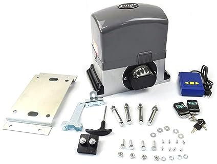 Elektrische Torantriebe Robuste elektrische Schiebetür, robuster Türöffner, automatisches Schiebetor aus Metall für Privathäuser, Gewerbegemeinschaften