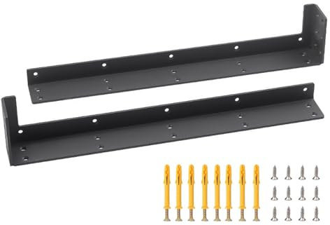 Floating Shelf Brackets Heavy Duty Metal Shelves Brackets Suspended Tripod Brackets Wall Shelf