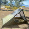 Airy Ultraleicht Outdoor 1 Person Mesh Innerzelt mit Moskitonetz für Camping,Wanderung, Fischen, Waldabenteuer, Bikepacking