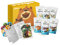 BIOBAS Babybrei Set 6x200g - ohne Zuckerzusatz, ohne Milch und GMO - Bio-Babynahrung ab 4 Monaten, Zubereitung von Babynahrung, Gesunder & leckerer Brei - Grießfrei, Ideal für Abendbrei Baby