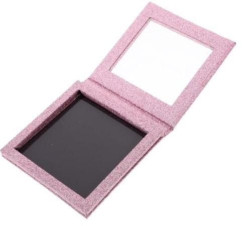 WRITWAA Magnetische Make Up Palette Leere DIY Glitzer Lidschattenpalette mit Deckel für Outdoor Modisches Design Magnetmaterialien