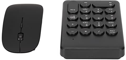 aqxreight Slim Numerische Tastatur und Combo für den Laptop -PC mit 2,4 GHz USB -Empfänger