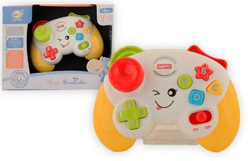 Kidsfun 9094 Manette de jeu pour bébé avec lumière et son
