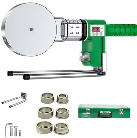 Soldadora de tubos de plástico 2000W, tubo de PE fácil de utilizar PE PP PB PVDF