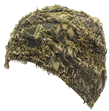 QUIETWEAR Herren Camo Grass Beanie-Mütze, Grasy, Einheitsgröße