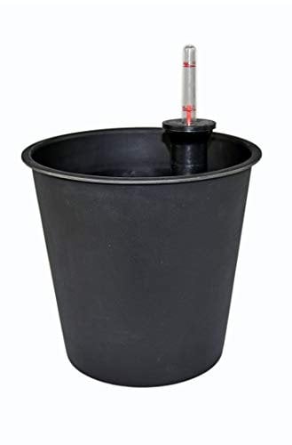 eastwest pflanzkübel Pflanzeinsatz aus Kunststoff mit BEWÄSSERUNGSSYSTEM, für Fiberglaskübel, Ø34xH32cm, rund