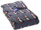 Wolldecke Tagesdecke Papageientaucher Plaid aus 100% Islandwolle