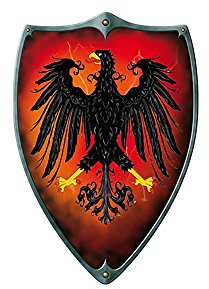 Holzspielerei Ritterschild Adler