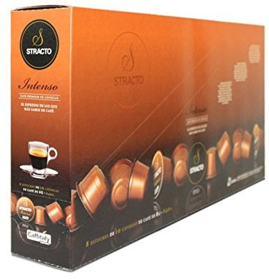 Stracto Intenso - Cápsulas de Café - Estuche 80 Unidades