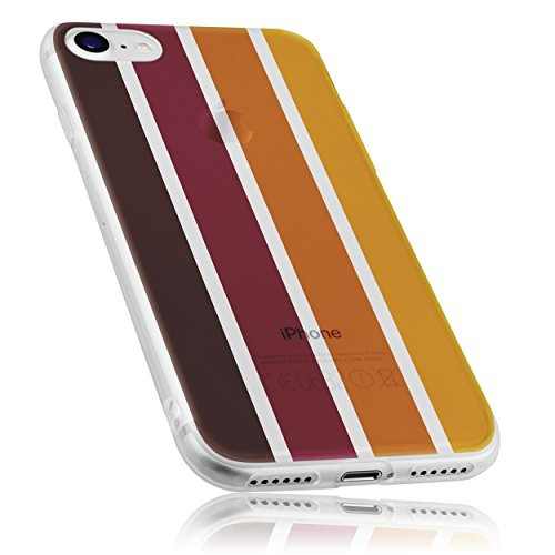 mumbi Hülle kompatibel mit iPhone SE 2022 / SE 2020 / 7 / 8 Handy Case Handyhülle, mehrfarbig