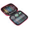 13Pair Austauschbare Stricknadeln Set, Rund Austauschbare Aluminium Stricknadeln aus Aluminium mit 2,75mm-10mm