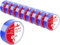 POPPSTAR Cinta aislante de PVC de 10 m (18 mm de ancho, 0,18 mm de grosor), azul, 10 rollos