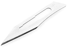 REMOS Lame de bistouri N° 25-100 pièces pour porte-lame N° 4