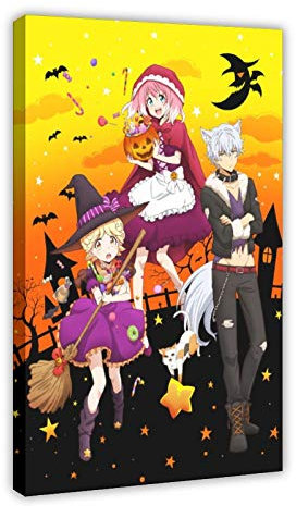 Anime Talentless Nana, 1 Leinwand-Poster, Schlafzimmer, Dekoration, Sport, Landschaft, Büro, Raumdekoration, Geschenk, 30 x 45 cm, Rahmen