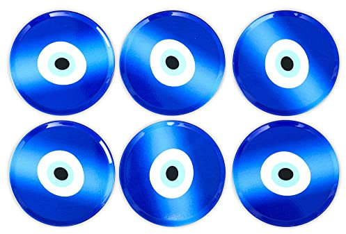 Okaei Untersetzer Kork (6er Set) mit Mandala-Design - Untersetzer Gläser mit Halter für Getränke - Absorbierender & Saugfähiger – Mit Aufbewahrungsbox