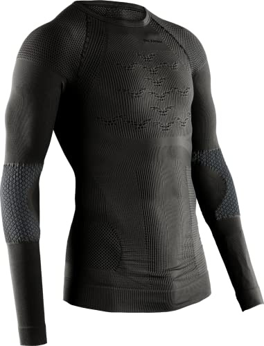 X-Bionic X-Plorer Energizer 4.0 Langärmliges Kompressions-Jersey-T-Shirt Schwarz Mann Grösse M