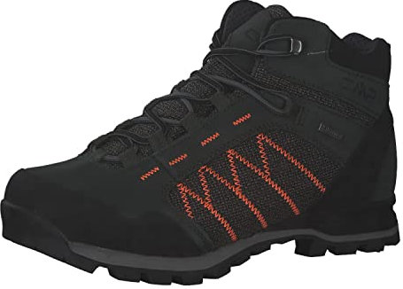 CMP Herren THIAMAT MID 2.0 Shoe WP Trekking-Schuhe, Dunkelgrau-Orange (Militare-F.Orange), 40 EU
