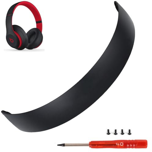 Beats Studio3 Ersatz-Bogenband, kompatibel mit Beats by Dr. DRE Studio 3 Wireless/A1914 & Studio 2 (Defiant Black-Red)