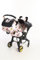 Boss and Baby - Handgefertigtes Doona-Zubehör: Doona Kinderwagen-Autositzbezug-Ersatz-Set – inklusive Baldachin, Sitzersatz, Schulter- und Schrittpolster (Set mit Tasche)