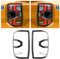 JHCHAN ABS Rücklicht Abdeckungen-Set für Ford Ranger 2023-2025 T9 Wildtrak Raptor Wildtrak X Limited Platinum (Rücklichtabdeckung)