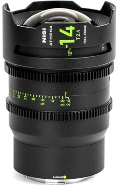 NiSi Athena 14mm T2,4 Prime Cine Objektiv Vollformatobjektiv für L-Mount
