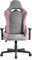 Mars Gaming MGC-Pro, Silla Gaming Profesional, Acabado Fabric Transpirable, Reposabrazos 2D y Respaldo Reclinable 135°, Cojines Lumbar y Cervical Soft-Touch, Ruedas XL y Pistón Gas Clase 4, Rosa