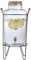 8L litres Glass Drink Dispenser with Black Wire Stand + Tap/Lid – Glass Water Dispenser for Juices, Cocktails, Lemonade & Water