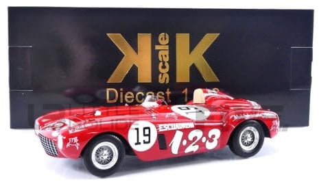 KK Scale KKDC181244 - Ferrar. 375 Plus #19 Winner Panamericana 1954 - Scala 1/18 - Modello da Collezione