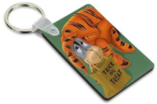 Porte-clé en bois Bourriquet ours winnie dessin animé amis Eeyore Ref 13