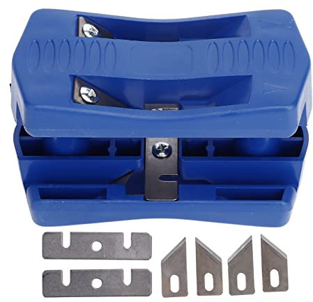 plplaaoo Manueller Streifenschneider Für Die Holzbearbeitung, Kanten streifenschneider, Manueller Streifenschneider, PVC-Holzfurnierschneider, Holzbearbeitungs-Trimmwerkzeug Für Den Außenbereich