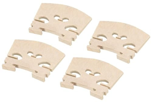 Violín arce Cuerda puente Repuesto 3/4 Instrumento Accesorios Parte