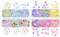 [YIGZYCN] 2 Box 6 Grid 2023 Net Colorful Small Petal Sequin Japanese Nail Polish Patch Polarized Sequin Supplies Small Flower Patch