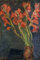 PSVDCTOO Vintage Leinwand Kunstdruck Bilder auf Leinwand Gladiolen von chaim Soutine für Home Dekoration60x90cm
