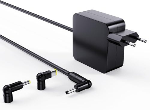 Cargador de portátil de 65 W para Lenovo IdeaPad, Flex 4 5 6 Series Thinkpad T Series, Yoga, Flex 2 3, cable de alimentación esencial para portátil