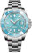 Pagani Design Herrenuhr, Japanisches Automatikwerk, Wasserdichter Leuchtkalender, Schwarz/GrüN/GrüN-Schwarz/Verlaufsblau, Pd-1661 (Himmel blau)