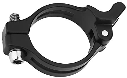 MEIJUN Fahrrad-Umwerfer-Klemmen-Adapter-Clip, Fahrradzubehör, Rostfrei, Sicher Anlötbar, 2 Größen (31,8 mm)