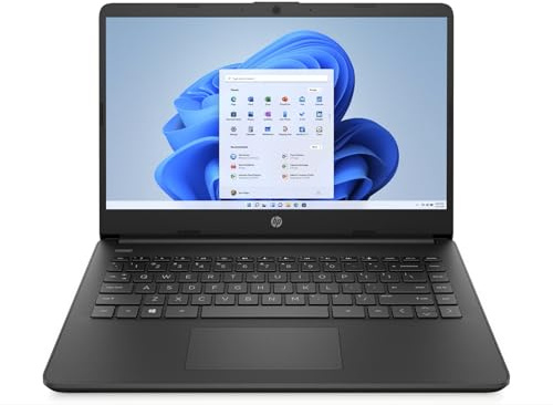 HP Stream 14 Laptop | Intel Celeron N4120 | 4 GB RAM | 128 GB SSD | Intel UHD Graphics | HD Display | Windows 11 Home | Microsoft 365 Personal 1-Year Subscription Included | Jet Black
