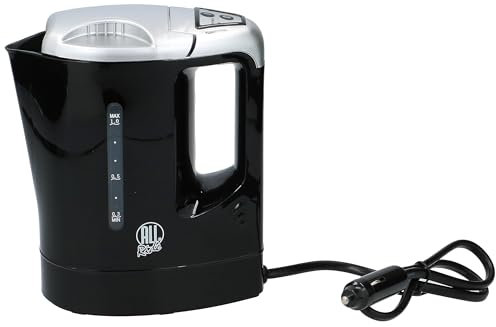 AllRide Wasserkocher 26267 12 V 1 l, Schwarz