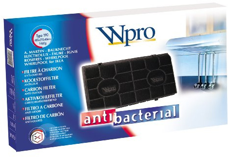 Wpro - Fat190 - Filtro de carbón antiolores (Tipo 190)
