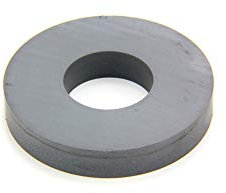 First4magnets Y30Bh Ferrit Ring Magnet Für Kunst, Kunsthandwerk, Modellherstellung, DIY und Hobbys - 72mm O.D. x 30mm I.D. x 12mm Dick - 6,4kg Zug