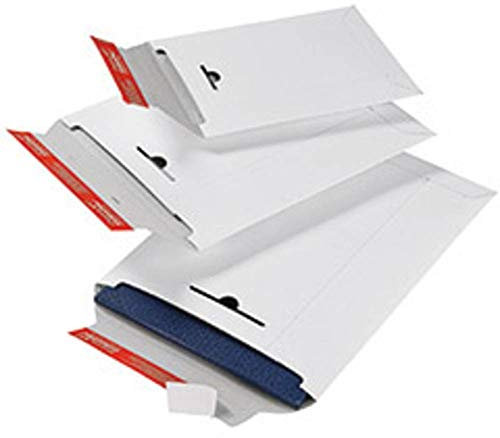 Colompac Rigid CP012.07 Versandtasche (B x H x T) 310 x 445 x 30mm Weiß Verwendung für Papierforma