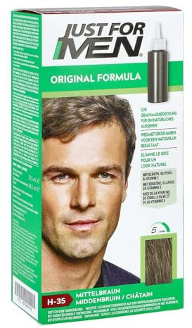 JUST for men Tönungsshampoo mittelbraun 60 ml