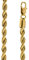 Dubai collections 55,9 cm Kordelkette 7 mm 24 K Premium Fashion Diamantschliff Schmuck Halsketten Made to Wear Alone/W Anhänger Garantie für ein Leben