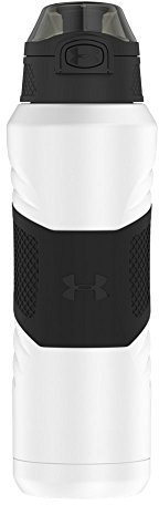 Under Armour Dominate 24 Ounce Stainless Steel Water Bottle, Matte White