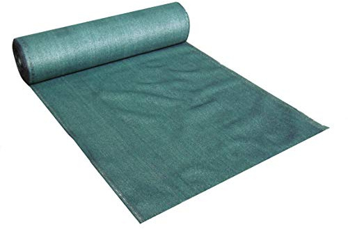 EXCOLO Schattiernetz 1,2m x 50m 150 g/m² Grün – HDPE Windschutz Sichtschutz Zaunblende UV-stabil Garten Balkon Terrasse Tennisplatz Baustelle – Winddurchlässig 12% Schattierwert 70% Blickschutz 85%